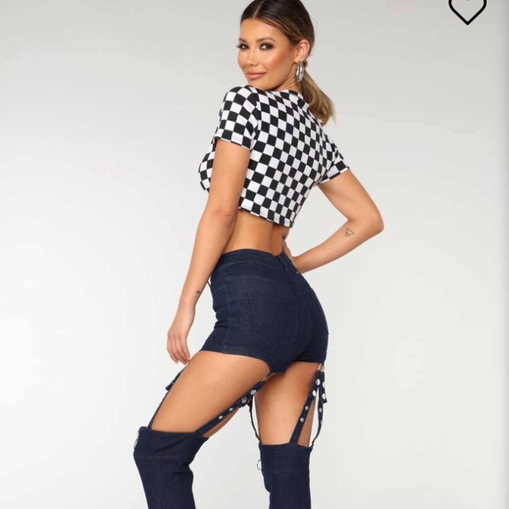 5x$25 Crop top fashion nova size XL